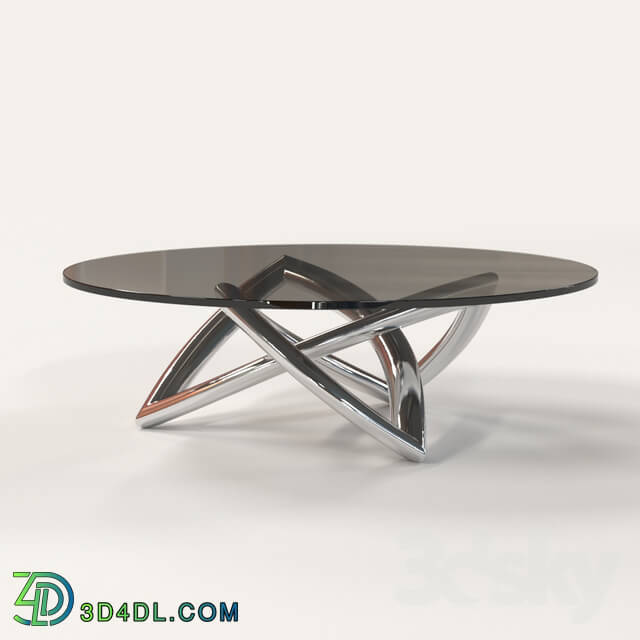 Table - Chrome coffee table