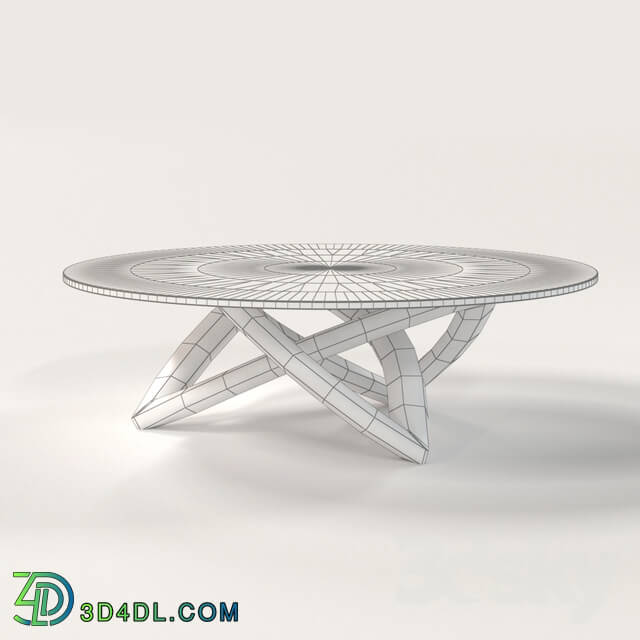 Table - Chrome coffee table