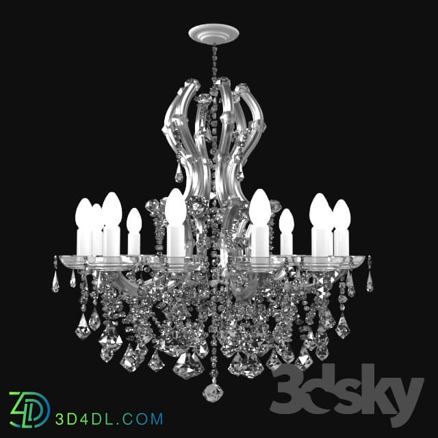 Ceiling light - Swarovski crystal chandelier