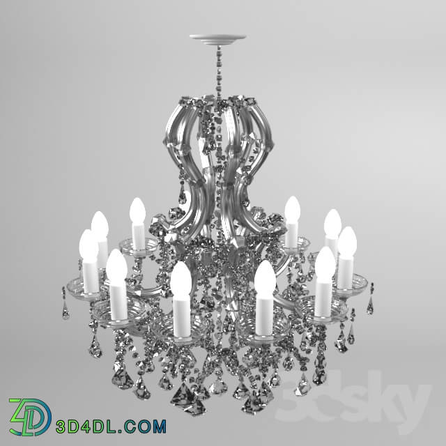 Ceiling light - Swarovski crystal chandelier