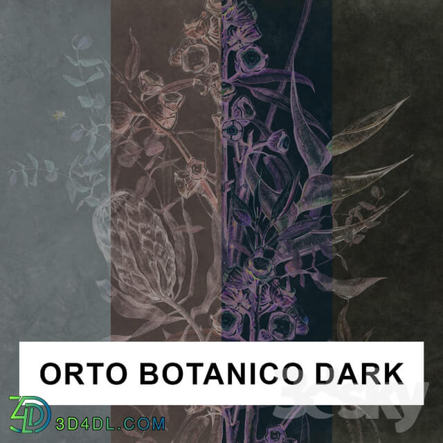 Wall covering - factura _ ORTO BOTANICO DARK