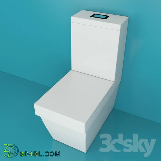 Toilet and Bidet - WC Series _quot_Compact_quot_ _QUAD_