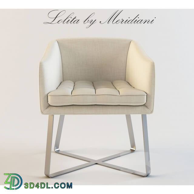 Arm chair - MERIDIANI - Lolita