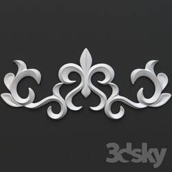 Decorative plaster - Kazakh Ornament 