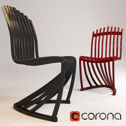 Chair - Stripe chair _by Joachim King_ 