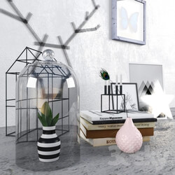 Decorative set - Modern Scandinavian design 