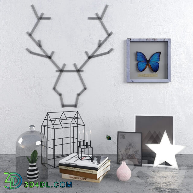 Decorative set - Modern Scandinavian design