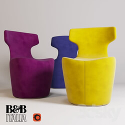 Arm chair - B _amp_ B Italia Mini Papilio Chair 