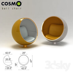 Arm chair - Ball chair 