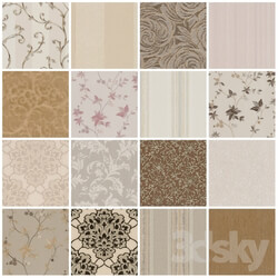 Wall covering - Wallpapers Zambaiti Parati - a collection of Lilium 