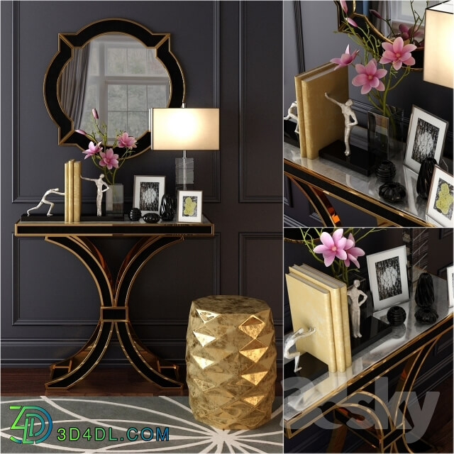 Decorative set - houzz decor set 01