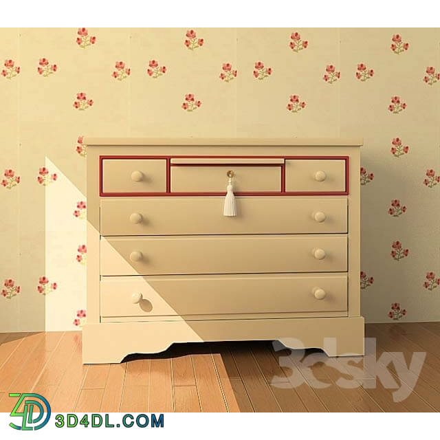 Wardrobe - Chest of drawers for child