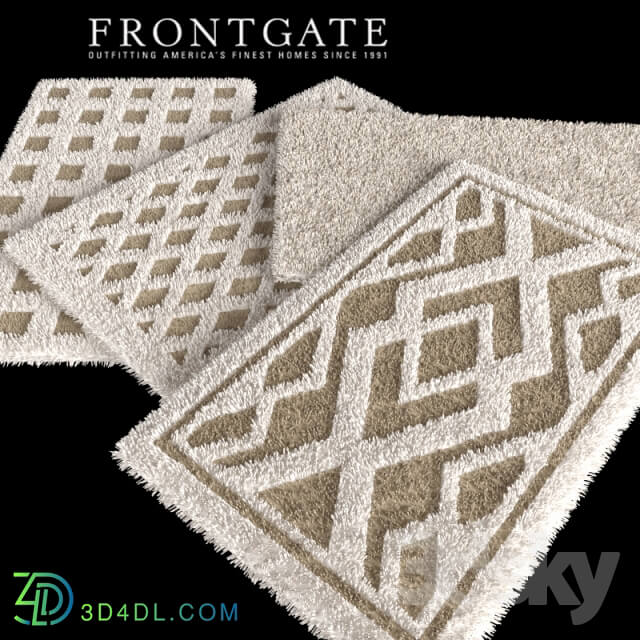 Bathroom accessories - Bath mats Asher Bath Rug