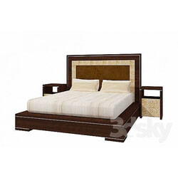 Bed - bed and bedside Turri 