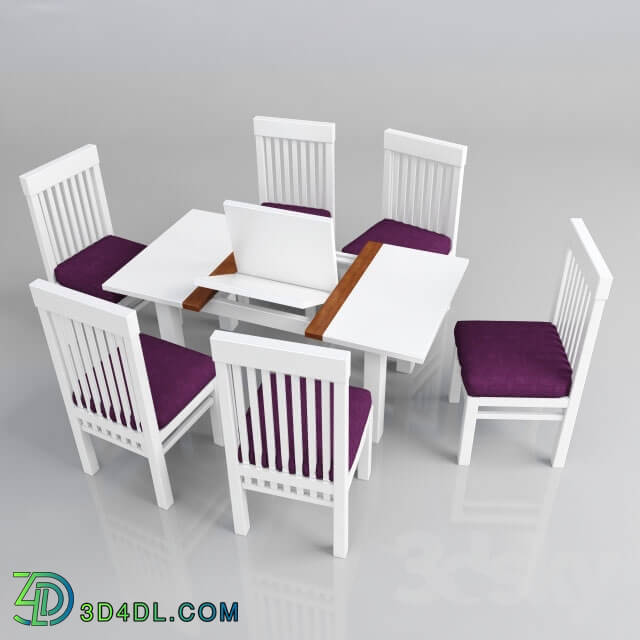 Table _ Chair - Dining table and chairs 1