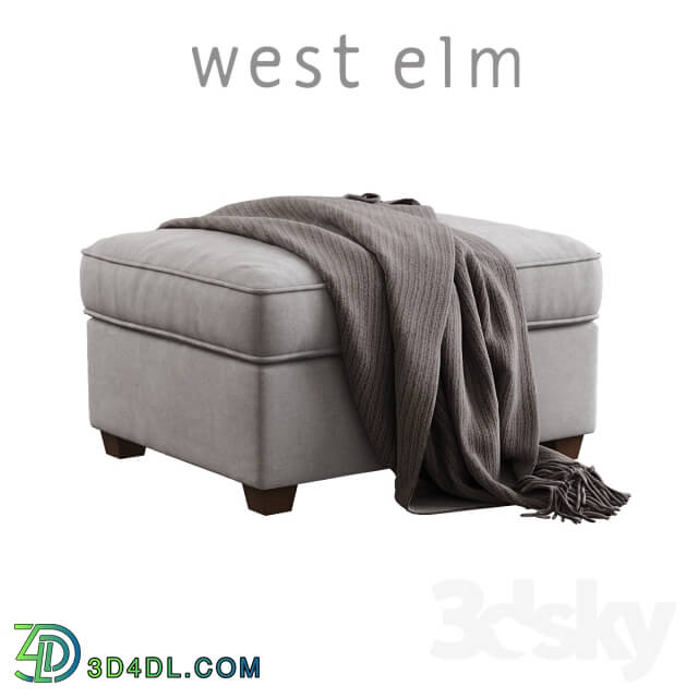 Other soft seating - West Elm _ Henry Ottoman