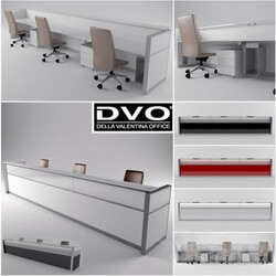 Office furniture - Della Valentina Office Reception LED2 