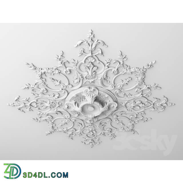 Decorative plaster - DR-167_D1354mm