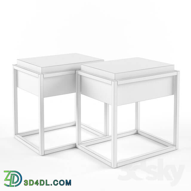 Table - Estampe Bed Side Table