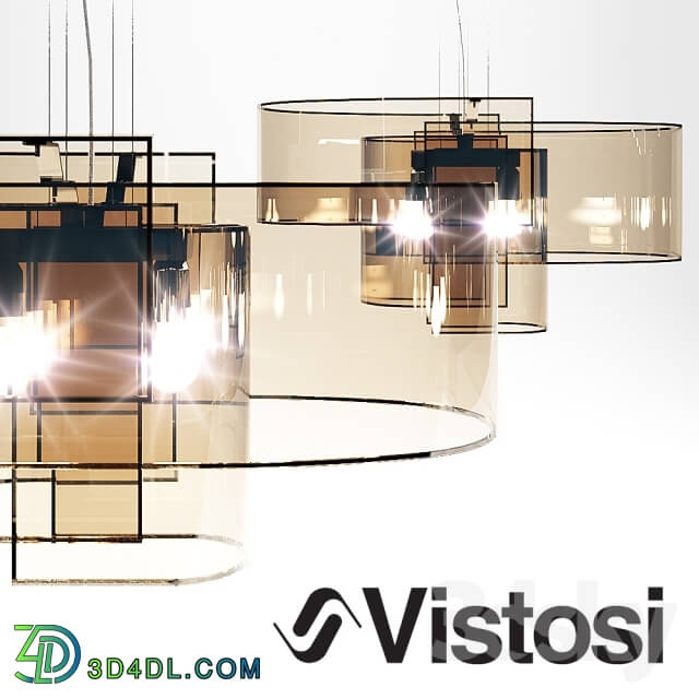 Ceiling light - Vistosi Papiro