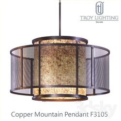 Ceiling light - Copper Mountain F3105 Pendant _By Troy Lighting_ 