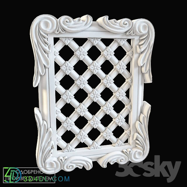 Decorative plaster - Vent Grill