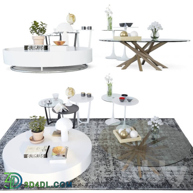 Table - Set coffee tables Sattelan Italia 2