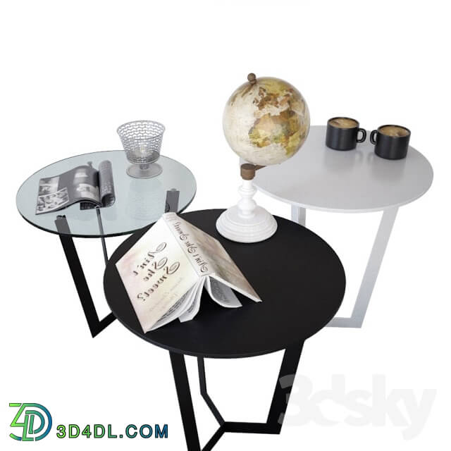 Table - Set coffee tables Sattelan Italia 2