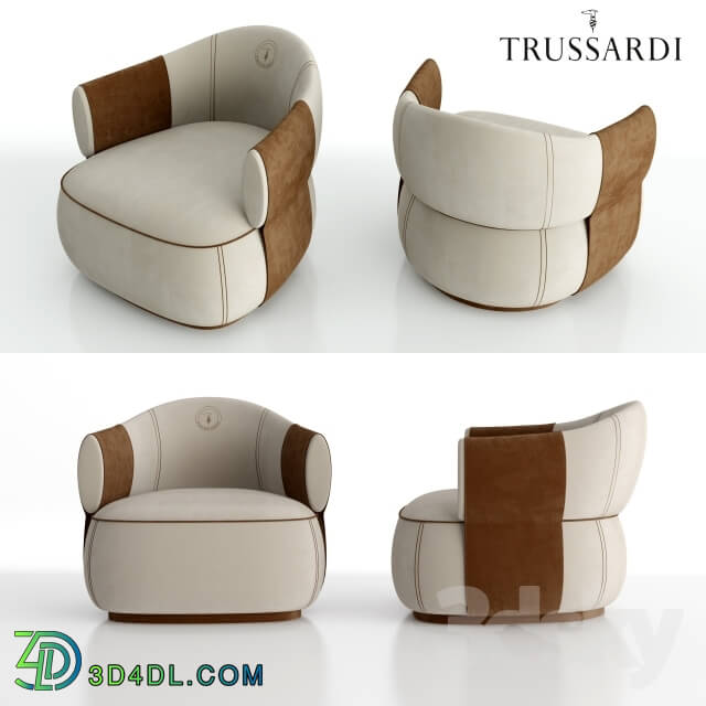 Arm chair - Trussardi Casa Larzia Armchair