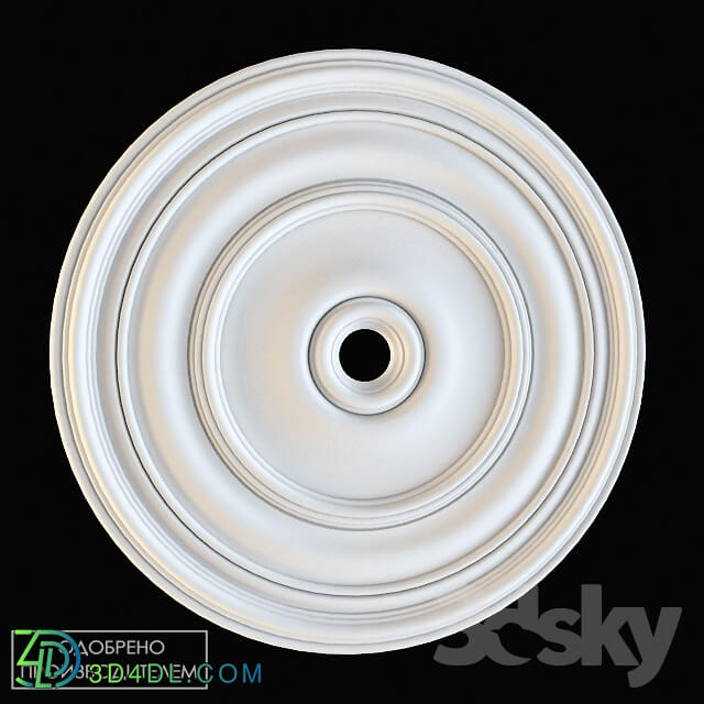 Decorative plaster - Socket