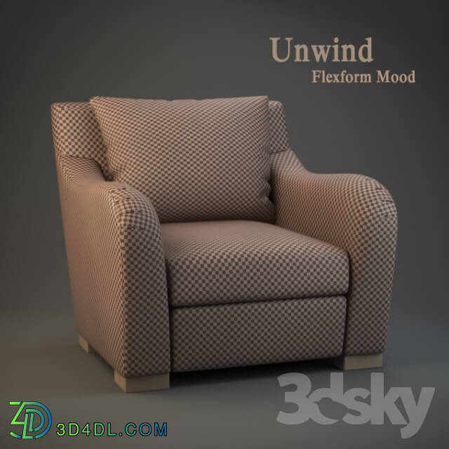 Arm chair - Flexform Mood Unwind