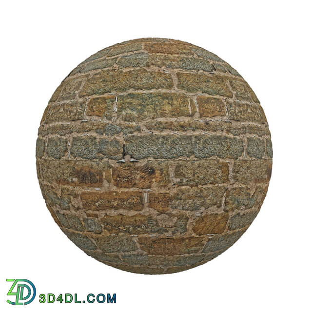 CGaxis-Textures Stones-Volume-01 orange stone brick wall (02)