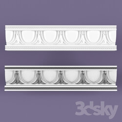 Decorative plaster - molding 