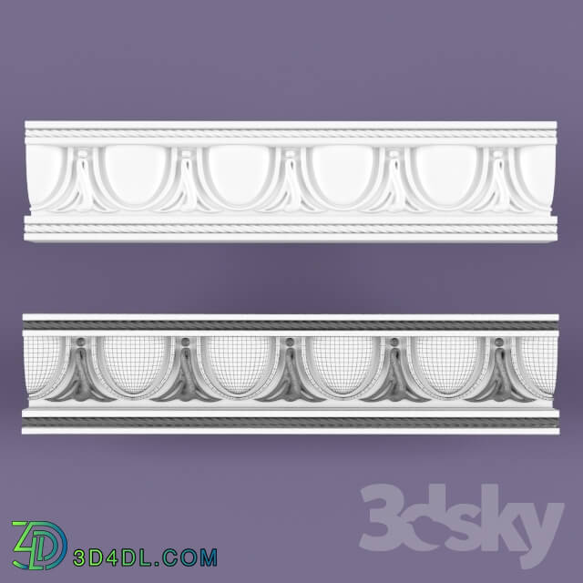 Decorative plaster - molding