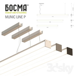 Technical lighting - Munic Line P _ Bosma 
