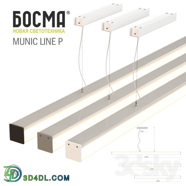 Technical lighting - Munic Line P _ Bosma