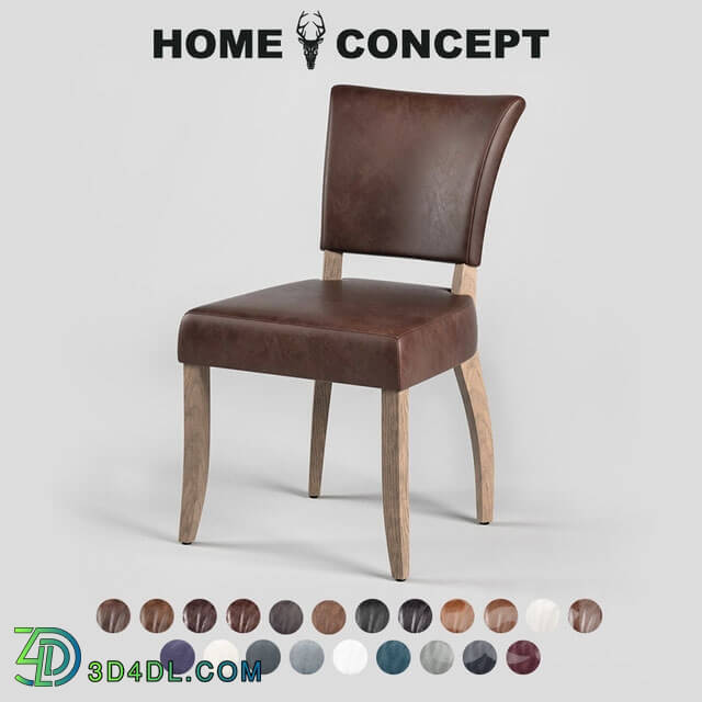 Chair - OM Dining chair Mimi_ light legs. Mimi Dining Chair_ Weathered Oak