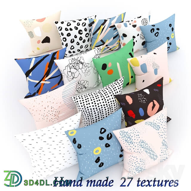 Pillows - pillow set hand made made