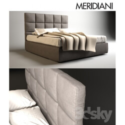 Bed - meridiani _  bardot bed 
