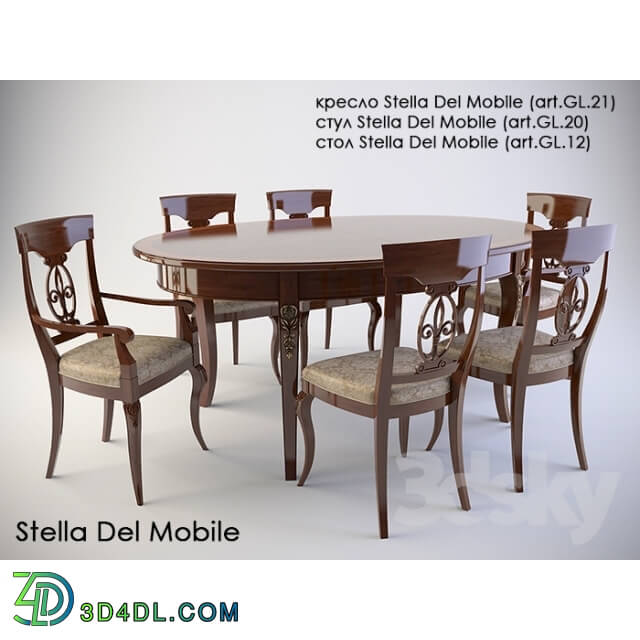 Table _ Chair - table chairs Stella Del Mobile