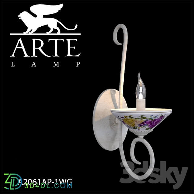 Wall light - Bra ArteLamp A2061AP-1WG