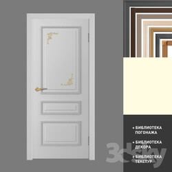 Doors - Alexandrian doors_ Versailles with baguette _Avantage collection_ 