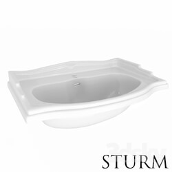 Wash basin - Hanging sink _ built-in STURM Prima 