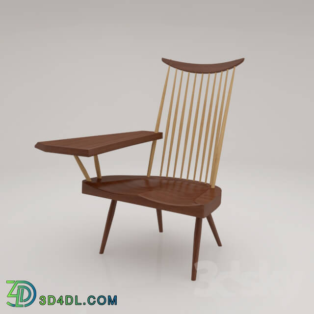 Chair - CN103 Lounge Arm Chair by George Nakashima