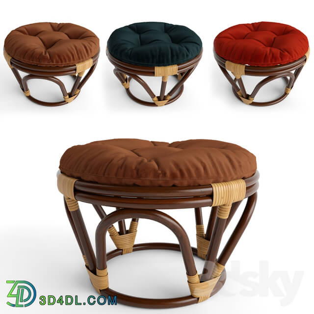 Other soft seating - Pouf round xavier ottoman