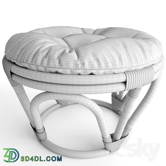 Other soft seating - Pouf round xavier ottoman