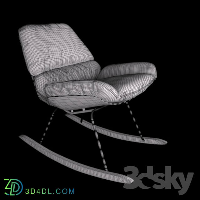 Arm chair - rocking chair bay