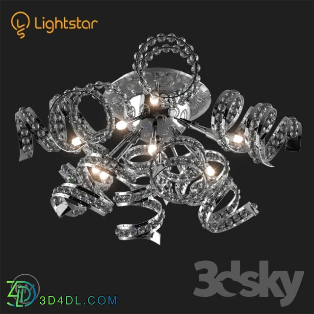 Ceiling light - 742094 SPIDER Lightstar