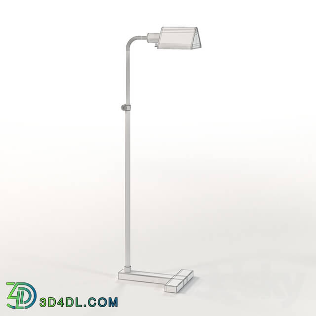 Floor lamp - Brass floor lamp