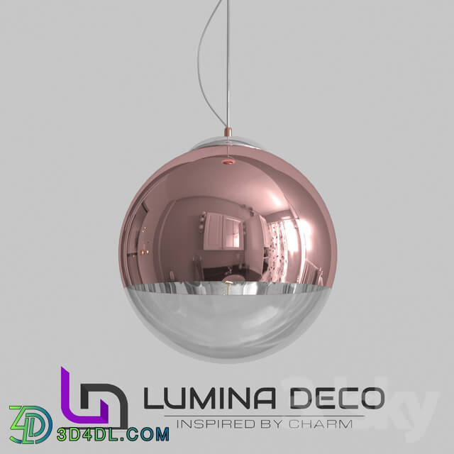 Ceiling light - _OM_ Pendant lamp Lumina Deco Ibiza LDP 108 R.GD